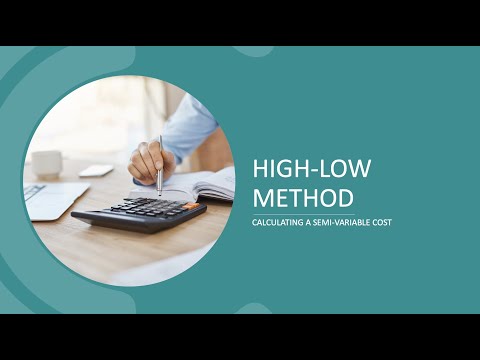 AAT Level 2/3 - Using the High Low Method