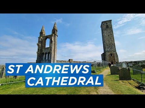 Inside ST ANDREWS CATHEDRAL - Is It Worth The Money? - Scotland Walking Tour | 4K | 60FPS