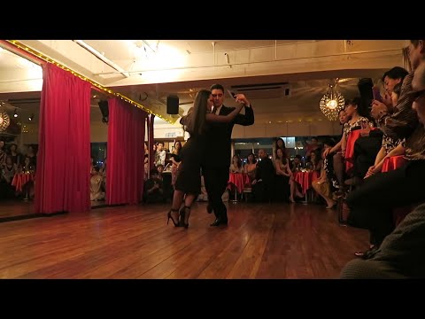 Aldana Silveyra & Diego Ortega. Festejando.