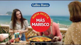 Gallina Blanca Receta Paella Fácil Gallina Blanca con más marisco anuncio