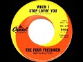1965 Four Freshmen - When I Stop Lovin’ You