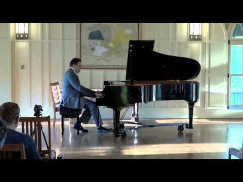 Jonathan Howe piano recital May 2014 - 2nd half