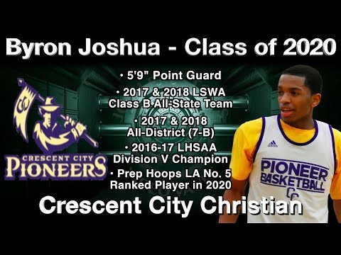 Byron Joshua 2018 Summer League Highlights - Crescent City 2020 PG