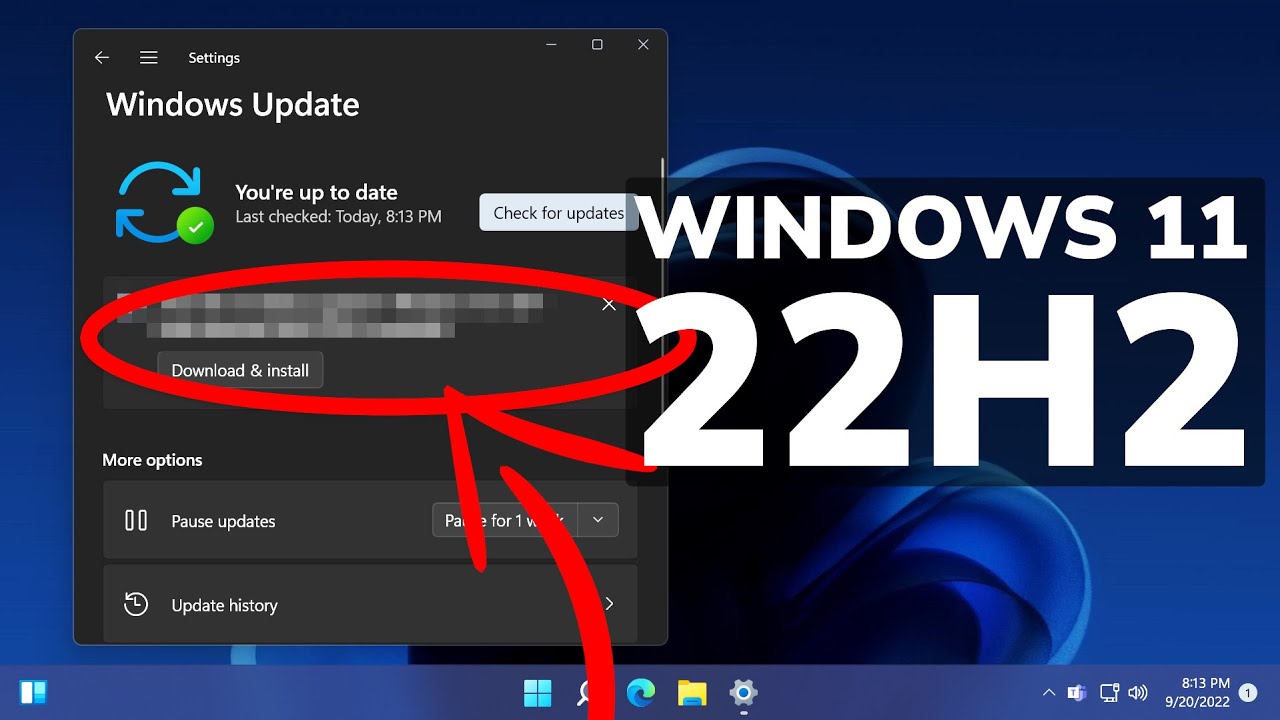 Windows 11 22H2 is Officially Released (How to Install)