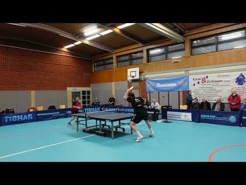E. Chtchetinine (TTR 2318) vs. B. Kovac (TTR 2257) - TTC Kist gegen TTC Wohlbach (3. Bundesliga Süd)