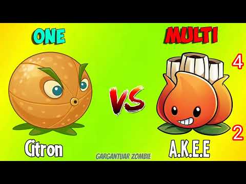 Team ONEHIT vs MULTIHIT  Who Will Win  PvZ 2 Team Plant Vs Team Plant 1080p