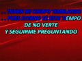TRES SEMANAS MARCO ANTONIO SOLIS ...