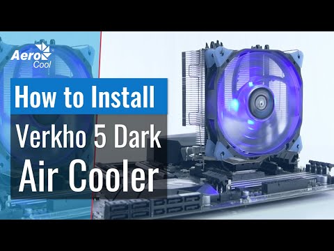 Миниатюра изображения товара Кулер для процессора AeroCool Verkho 4 Dark
