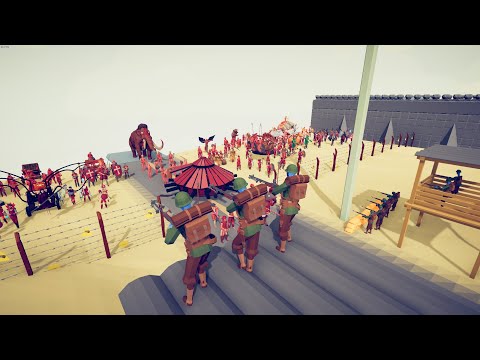 50x USA ARMY vs ALL FACTION - Totally Accurate Battle Simulator TABS