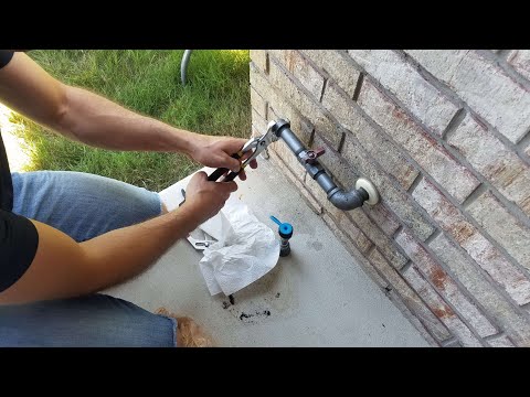 How to connect Weber Genesis II Natural Gas Connection - DrB DIY