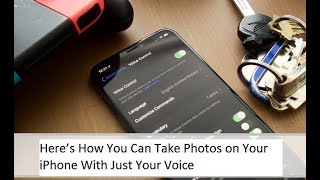 How to take iPhone photos with just your voice