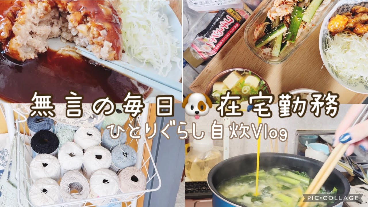 【自炊ルーティン】第三者が集団で叩くSNSの存在：在宅勤務：結婚願望なし：30代ひとり暮らしのVlog