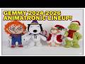 Gemmy 2024 2026 ANIMATRONIC AND INFLATABLE LINE UP SNOWFLAKE SPINNERS DANCING HAMSTERS MORE