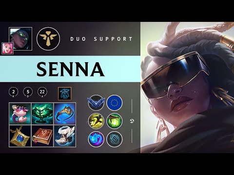 Senna Support vs Pyke - EUW Diamond Patch 26.01
