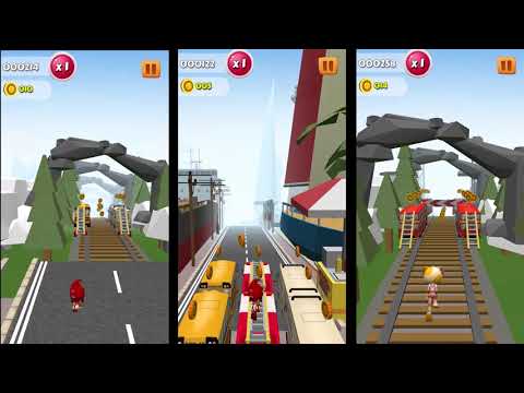 cartoon runner video thumbnail