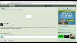 How I make my stamps for DeviantART.com