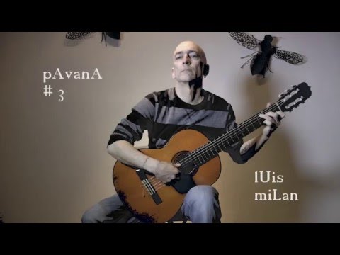 Pavana No.3 Luis Milan Pavane #3 Dean Zimmerman classical guitar (old version) Pavan 3