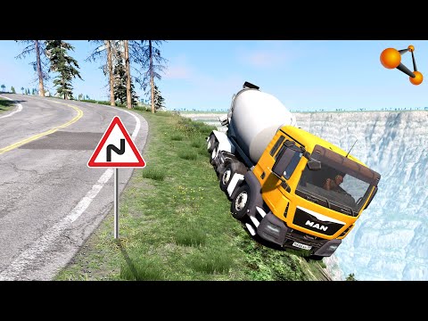 DEATH TURN! I LOST CONTROL on the DESCENT | BeamNG.drive