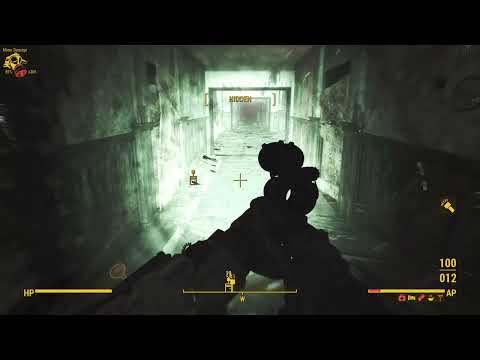 Fallout 4 Modded, Zombie World gameplay pt169  Mutants at the hotel
