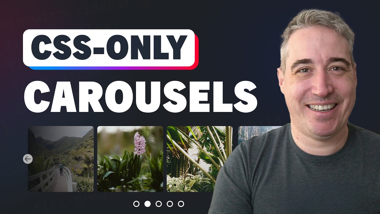 Learning how CSS-only carousels are going to work