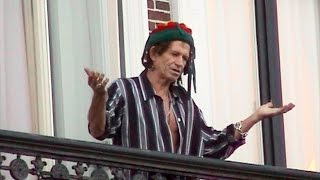 Keith Richards (Rolling Stones) in Amsterdam