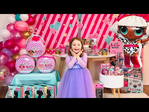 🎂🎊🎉LOL Surprise Birthday Party! Sisters Play