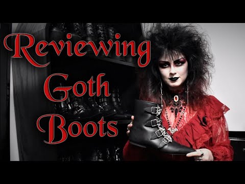Reviewing My Goth Boots