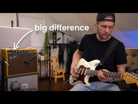 How volume affects the Fender Princeton Reverb amp