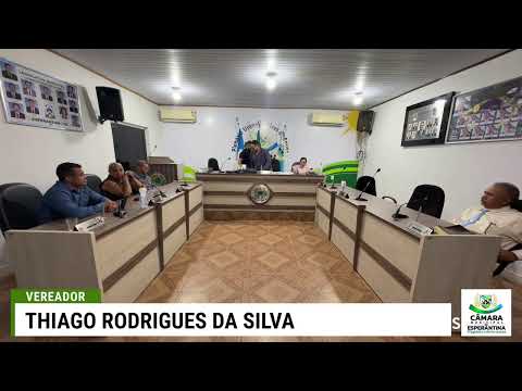 2° SESSÃO ORDINÁRIA DA CÂMARA MUNICIPAL DE ESPERANTINA-TO DO MÊS OUTUBRO