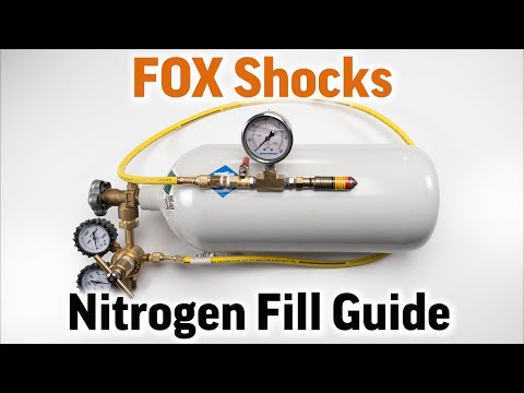 Nitrogen Fill Station guide for beginners. Works for FOX Rockshox & other mountain bike rear shocks