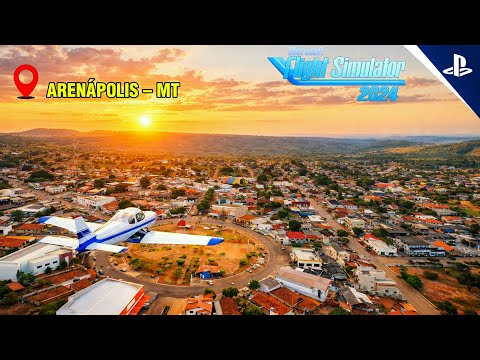 VOO EM ARENÁPOLIS – MT | MICROSOFT FLIGHT SIMULATOR 2024 – PS5 4K - VOO 04