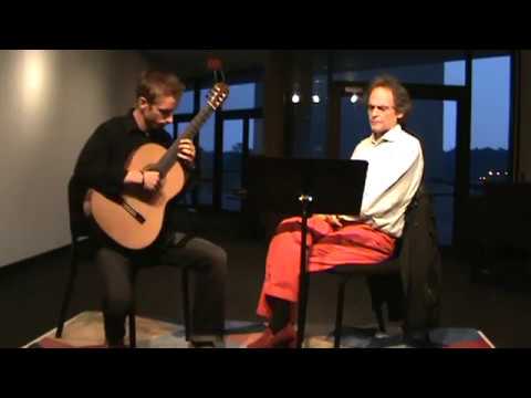 Roland Dyens Masterclass- Christopher Jenkins- Part 1 (at Guitar Rendezvous 2009)