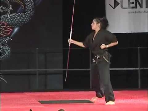 Becca Ross Extreme Bo Kata 2012 Diamond Nationals Karate Tournament