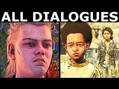 Clem & AJ Attend Marlon & Brody's Funeral - All Dialogues - The Walking Dead Final Season 4 Ep. 2