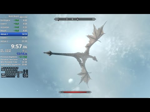 [WR] Skyrim - Main Quest Any% speedrun in 21:12.270 LRT