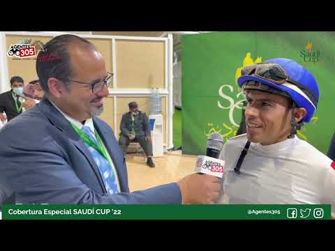 CAMILO OSPINA de Colombia gana la Jockey Club Handicap