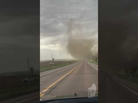 5-27-2022 - Ogallala, Nebraska - Huge Dust Devil