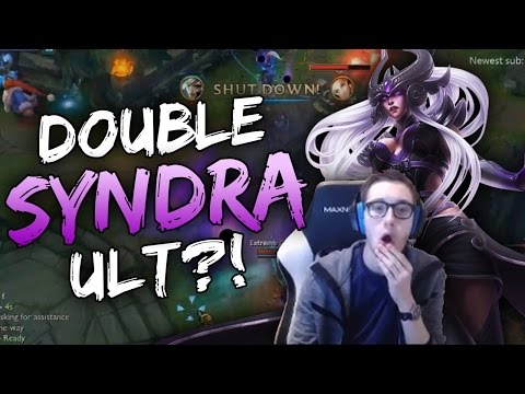 Bjergsen - DOUBLE SYNDRA ULT?! - League of Legends Stream Highlights / Funny Moments