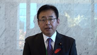 11月8日【びわ湖放送ニュース】上野賢一郎厚生労働大臣が滋賀で初公務