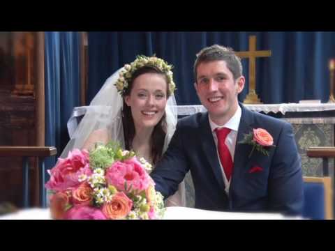 Alice & Sam wedding video highlights | Bunbury Church & Tower Hill Barns