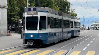Zürich ❤️ Public Transport tram trolleybus, bus and s-Bahn, 100% clean 👍🇨🇭 Switzerland