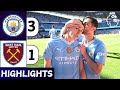 Manchester City vs West Ham (3-1) | All Goals & Extended Highlights | Premier League 2023/24