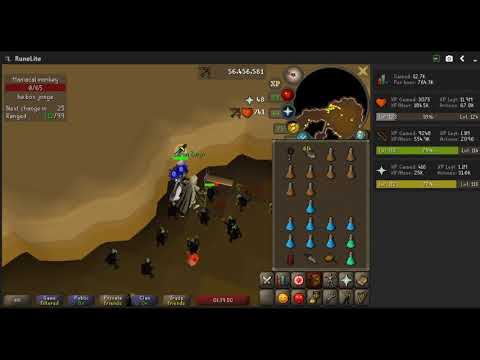 Chinning with Dragonbone necklace 1M xp/h (solo, w/ alt, and reagro example)