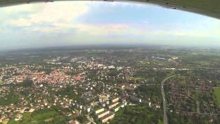 preview picture of video 'Morning Flight above Małopolska'