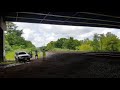 Norfolk Southern Office Car Special Going Through Johnson City N Y