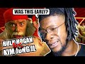 Hulk Hogan And Macho Man VS Kim Jong Il Epic Rap Battles Of History REACTION