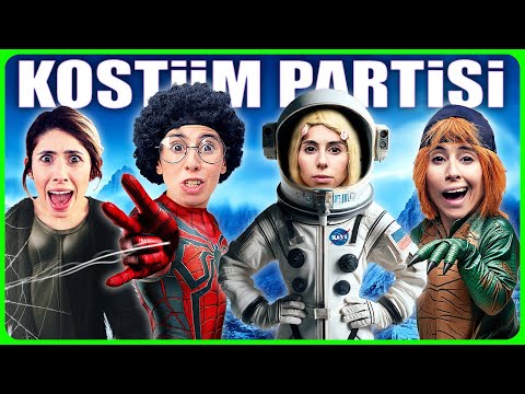 EKİPLE BİRLİKTE KOSTÜM PARTİSİ YATIYA KALMAK DİLA KENT