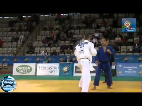European Judo Open Men Prague 2014 Final -73kg RAMANCHYK Aliaksei (BLR) - KATSUMI Soshin (GER)