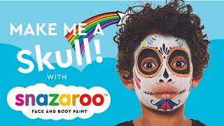 Snazaroo Face Paint Sugar Skull Tutorial | Michaels