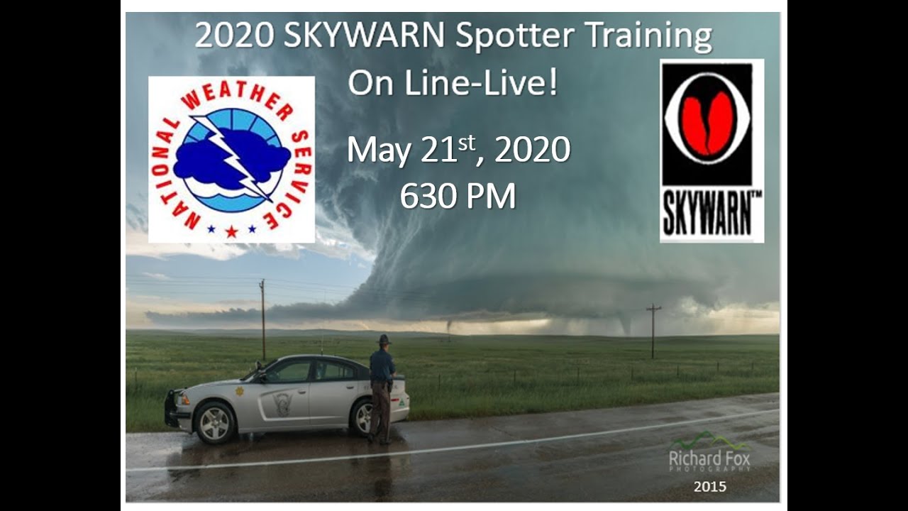 SKYWARN Spotter Webinar-May 21st, 2020